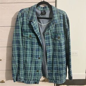 Princess Polly Plaid Oversized Jacket